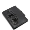 1dr bi-fold zip ii Liten läderplånbok med logotyptavla 1dr bi-fold zip ii Liten läderplånbok med logotyptavla