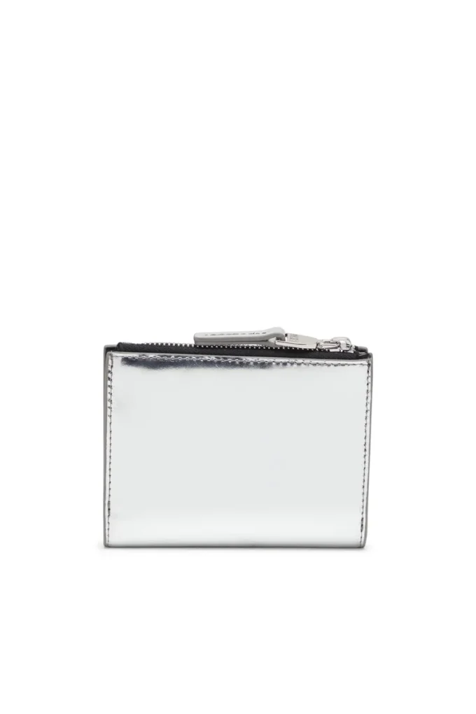 1dr bi-fold zip ii Tvåfaldig läderplånbok med Oval D-logotyp 1dr bi-fold zip ii Tvåfaldig läderplånbok med Oval D-logotyp