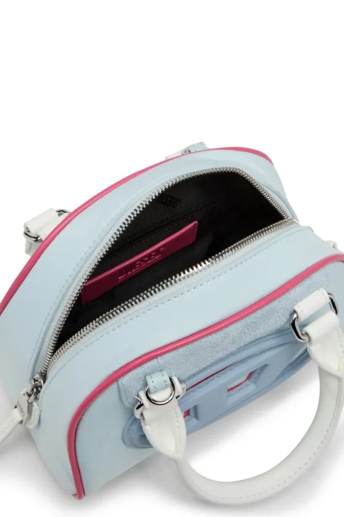 1dr dome crossbody 1DR Dome-färgblockerad mini bowlingväska 1dr dome crossbody 1DR Dome-färgblockerad mini bowlingväska