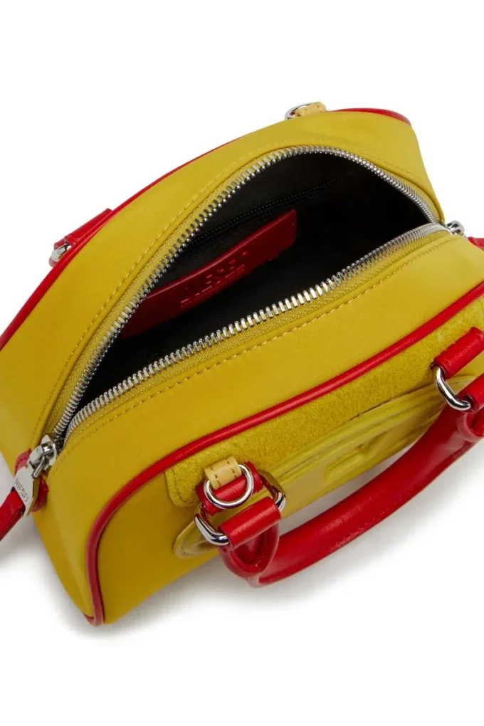 1dr dome crossbody 1DR Dome-färgblockerad mini bowlingväska 1dr dome crossbody 1DR Dome-färgblockerad mini bowlingväska