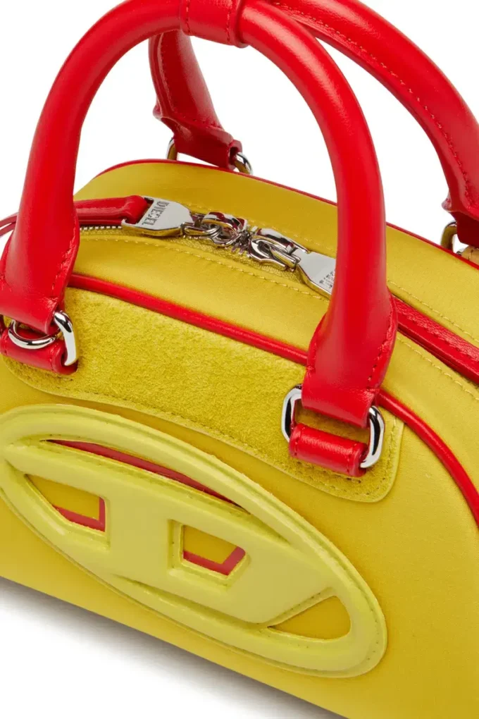 1dr dome crossbody 1DR Dome-färgblockerad mini bowlingväska 1dr dome crossbody 1DR Dome-färgblockerad mini bowlingväska