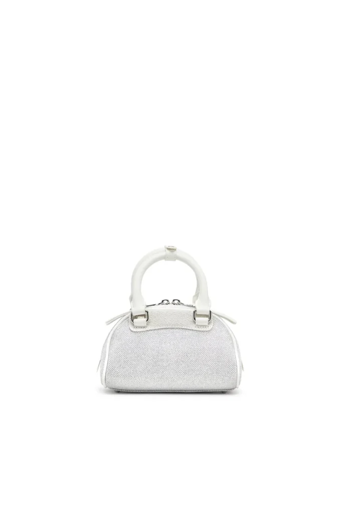1dr dome crossbody 1DR Dome-Mini bowlingväska i lurex-tyg 1dr dome crossbody 1DR Dome-Mini bowlingväska i lurex-tyg