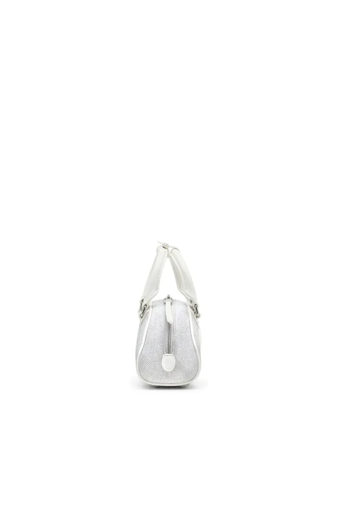 1dr dome crossbody 1DR Dome-Mini bowlingväska i lurex-tyg 1dr dome crossbody 1DR Dome-Mini bowlingväska i lurex-tyg