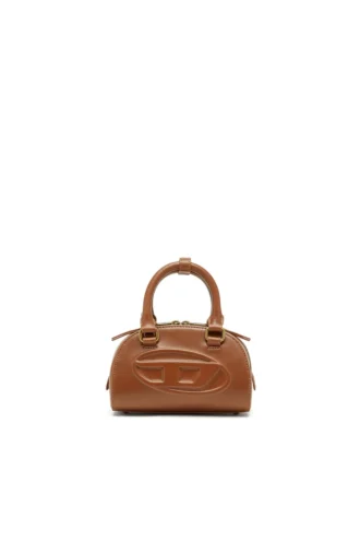 1dr dome crossbody 1DR Dome-Mini bowlingväska i pull-up läder