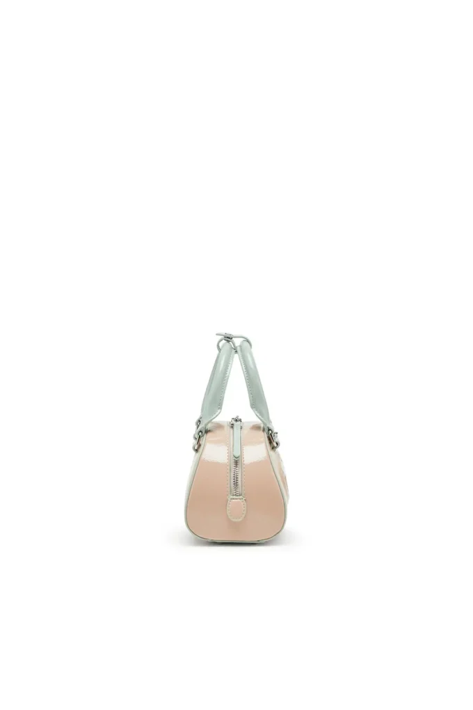 1dr dome crossbody 1DR Dome-Mini bowlingväska med naplak-effekt 1dr dome crossbody 1DR Dome-Mini bowlingväska med naplak-effekt