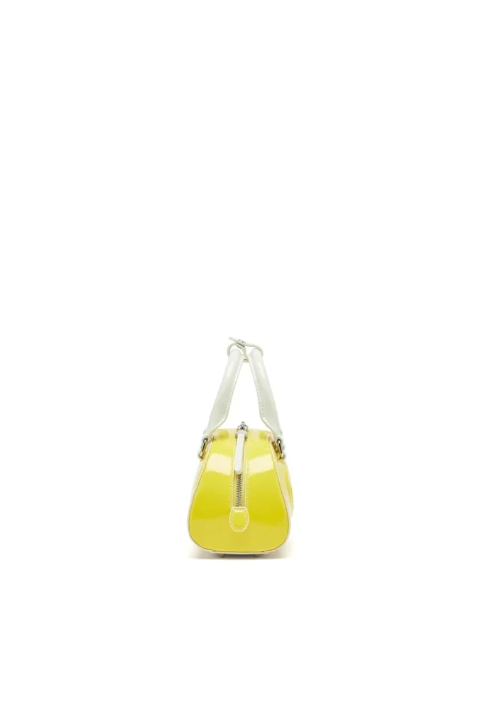 1dr dome crossbody 1DR Dome-Mini bowlingväska med naplak-effekt 1dr dome crossbody 1DR Dome-Mini bowlingväska med naplak-effekt