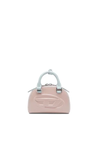 1dr dome crossbody xs 1DR Dome-Mini crossbody-väska med naplak-effekt