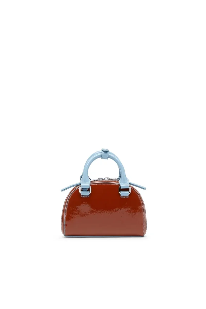 1dr dome crossbody xs 1DR Dome-Mini crossbody-väska med naplak-effekt 1dr dome crossbody xs 1DR Dome-Mini crossbody-väska med naplak-effekt