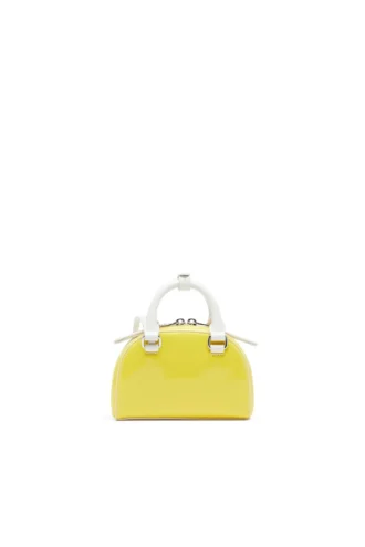 1dr dome crossbody xs 1DR Dome-Mini crossbody-väska med naplak-effekt