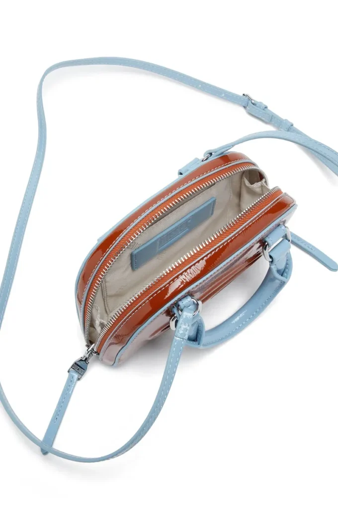 1dr dome crossbody xs 1DR Dome-Mini crossbody-väska med naplak-effekt 1dr dome crossbody xs 1DR Dome-Mini crossbody-väska med naplak-effekt
