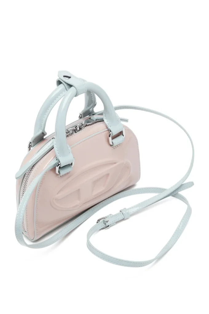 1dr dome crossbody xs 1DR Dome-Mini crossbody-väska med naplak-effekt 1dr dome crossbody xs 1DR Dome-Mini crossbody-väska med naplak-effekt