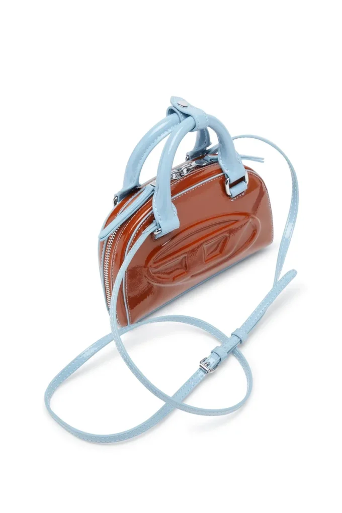 1dr dome crossbody xs 1DR Dome-Mini crossbody-väska med naplak-effekt 1dr dome crossbody xs 1DR Dome-Mini crossbody-väska med naplak-effekt