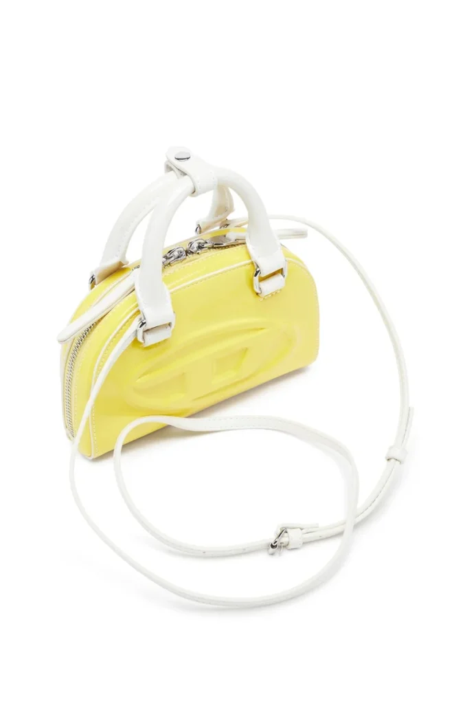 1dr dome crossbody xs 1DR Dome-Mini crossbody-väska med naplak-effekt 1dr dome crossbody xs 1DR Dome-Mini crossbody-väska med naplak-effekt