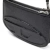 1dr twin 1DR Twin-Double-pouch axelväska i präglat läder 1dr twin 1DR Twin-Double-pouch axelväska i präglat läder