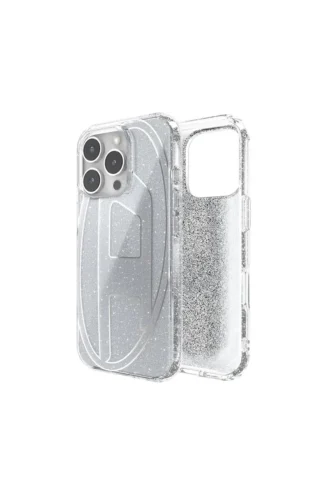 60152 aop-fodral Oval D Glitter-fodral för iP 16 Pro