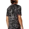 amtee-gael-wt28 T-shirt i camouflagejacquard med molntryck amtee-gael-wt28 T-shirt i camouflagejacquard med molntryck