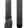 b-1dr 2.0 4 cm läderbälte med oval D-plakett