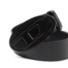 b-1dr 2.0 4 cm läderbälte med oval D-plakett
