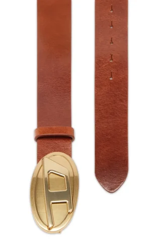 b-1dr 2.0 4 cm läderbälte med oval D-platta