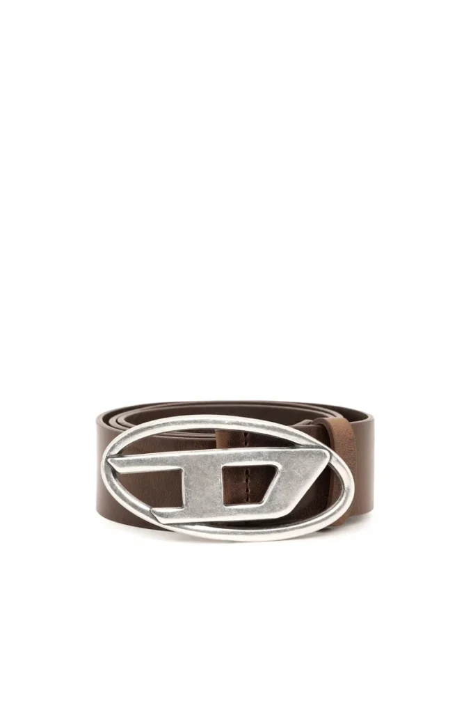 b-1dr 3,9 cm läderbälte med D-spänne b-1dr 3,9 cm läderbälte med D-spänne