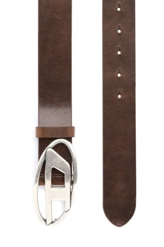 b-1dr 3,9 cm läderbälte med D-spänne