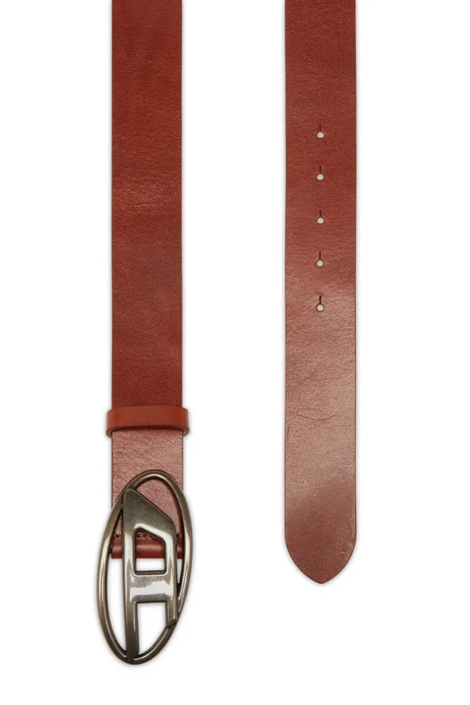 b-1dr 3,9 cm läderbälte med D-spänne b-1dr 3,9 cm läderbälte med D-spänne