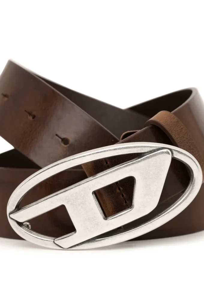 b-1dr 3,9 cm läderbälte med D-spänne b-1dr 3,9 cm läderbälte med D-spänne