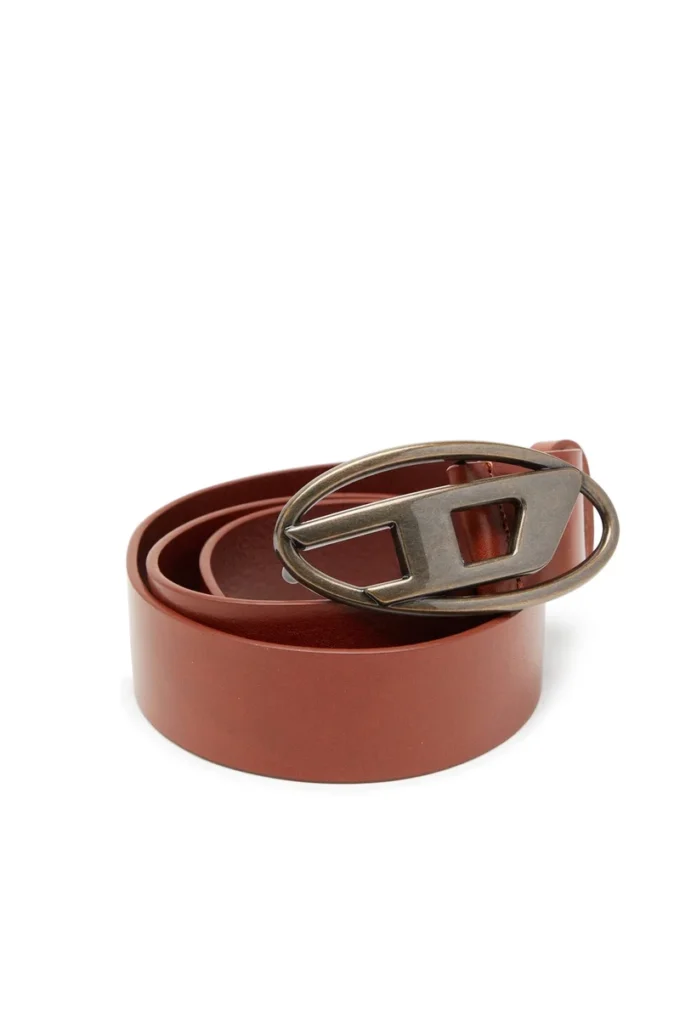 b-1dr 3,9 cm läderbälte med D-spänne b-1dr 3,9 cm läderbälte med D-spänne