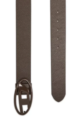 b-1dr 4 cm läderbälte med matt spänne