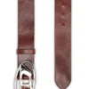 b-1dr w 3,9 cm bälte med D-logospänne b-1dr w 3,9 cm bälte med D-logospänne