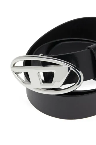 b-1dr w 3,9 cm bälte med D-logospänne
