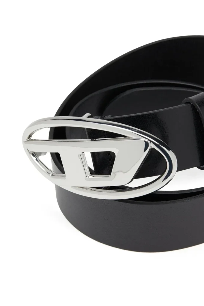 b-1dr w 3,9 cm bälte med D-logospänne b-1dr w 3,9 cm bälte med D-logospänne
