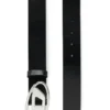 b-1dr w 3,9 cm bälte med D-logospänne b-1dr w 3,9 cm bälte med D-logospänne