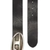 b-double d 4 cm bälte med oval D-spänne b-double d 4 cm bälte med oval D-spänne