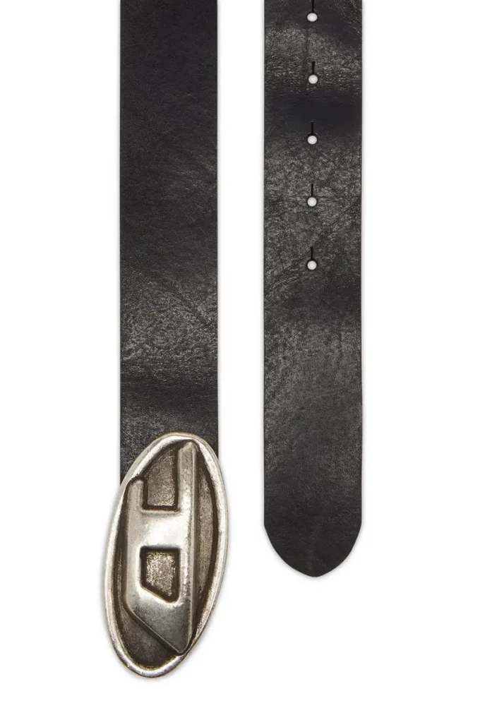 b-double d 4 cm bälte med oval D-spänne b-double d 4 cm bälte med oval D-spänne