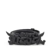 b-graffiti 3,5 cm pull-up läderbälte med graffitispänne b-graffiti 3,5 cm pull-up läderbälte med graffitispänne
