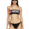 bfb-bryna Bandeau-bikinitopp med maxi-logotyp bfb-bryna Bandeau-bikinitopp med maxi-logotyp