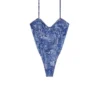 bridget-dnm Bodysuit i mesh med denimeffekt bridget-dnm Bodysuit i mesh med denimeffekt
