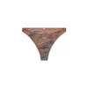 bunchy-utlt Bikiniunderdel i kamouflage med utskuren logotyp bunchy-utlt Bikiniunderdel i kamouflage med utskuren logotyp