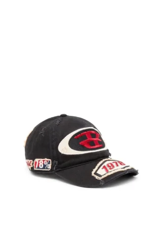 c-braff Baseballkeps med broderade patchar