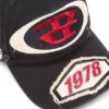 c-braff Baseballkeps med broderade patchar c-braff Baseballkeps med broderade patchar
