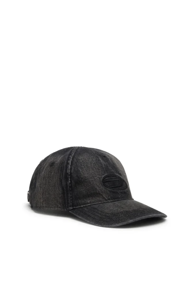 c-enic Denimkeps med slitna detaljer och broderad logotyp c-enic Denimkeps med slitna detaljer och broderad logotyp