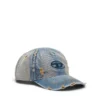 c-enic Denimkeps med slitna detaljer och broderad logotyp c-enic Denimkeps med slitna detaljer och broderad logotyp