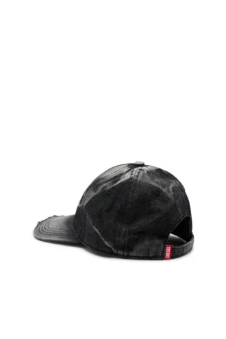c-seymon-black Baseballkeps i sliten denim