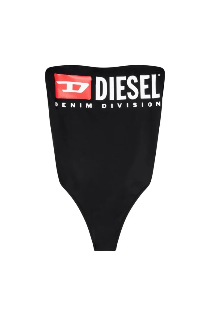 cecilia-d-core Strandklänning med Diesel Denim Division-logotyp cecilia-d-core Strandklänning med Diesel Denim Division-logotyp