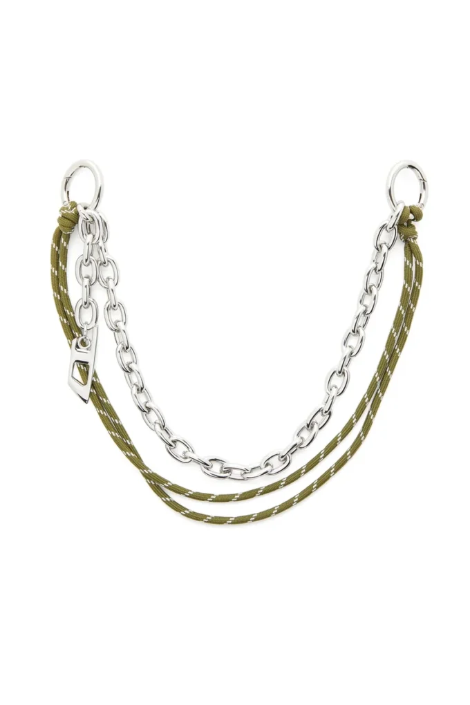 chain-d l Charm i kedja och rep chain-d l Charm i kedja och rep