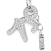 charm capricorn Metallcharm Capricorn med strass charm capricorn Metallcharm Capricorn med strass