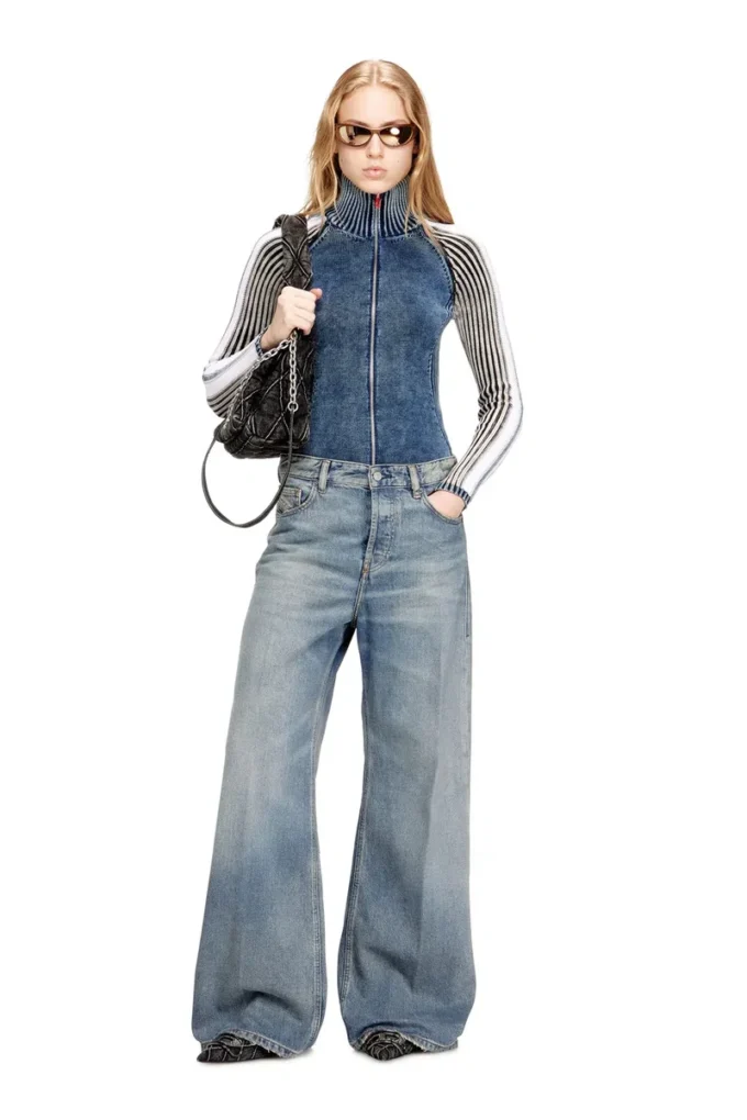charm-d axelväska Charm-D M-axelväska i quiltad denim charm-d axelväska Charm-D M-axelväska i quiltad denim