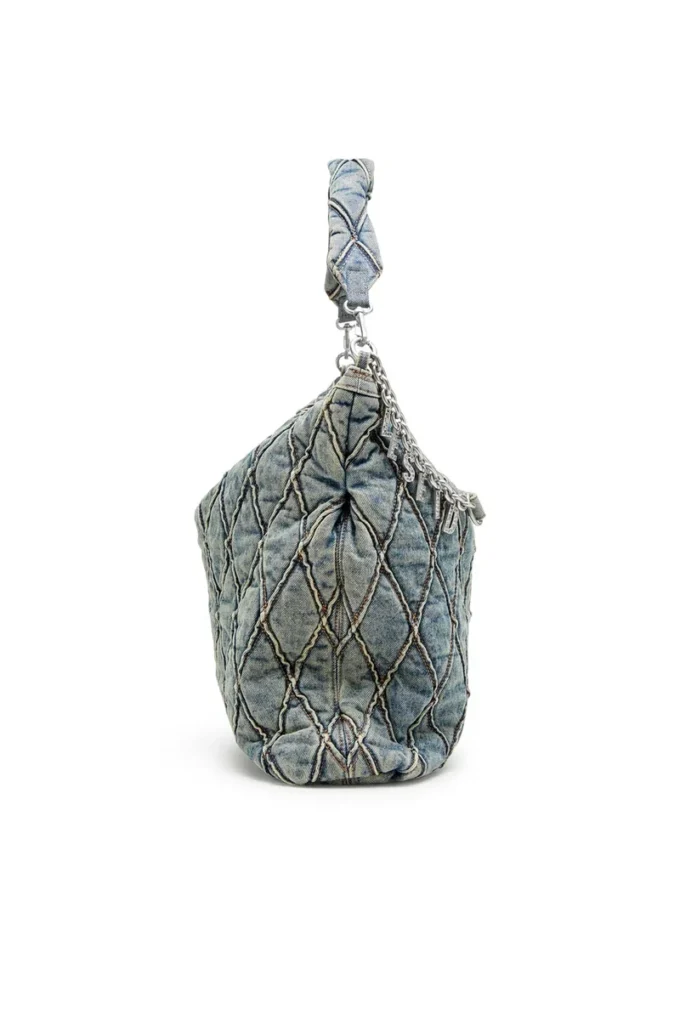 charm-d hobo Charm-D-Large hobo i argyle-quiltad denim charm-d hobo Charm-D-Large hobo i argyle-quiltad denim