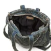 charm-d shopper Charm-D-Tote-väska i quiltad denim med argylemönster charm-d shopper Charm-D-Tote-väska i quiltad denim med argylemönster